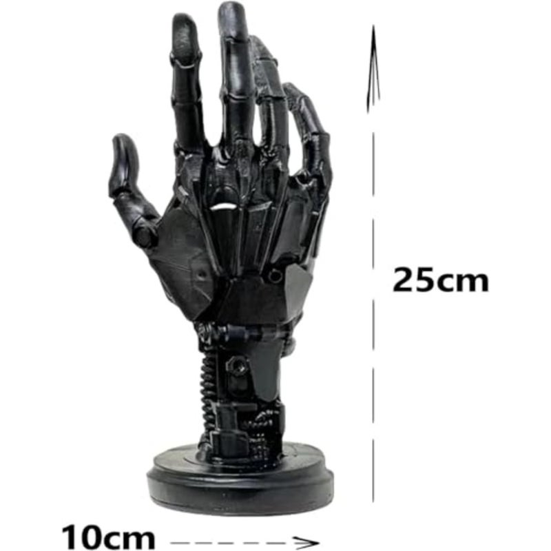 Controller Holder, 3D Robot Hand Model Gaming Desktop Decoration and Headset Hanger, Durable Controller Stand for PS5 and PS4, Gift for Gamers and Gaming Enthusiasts - Image 3