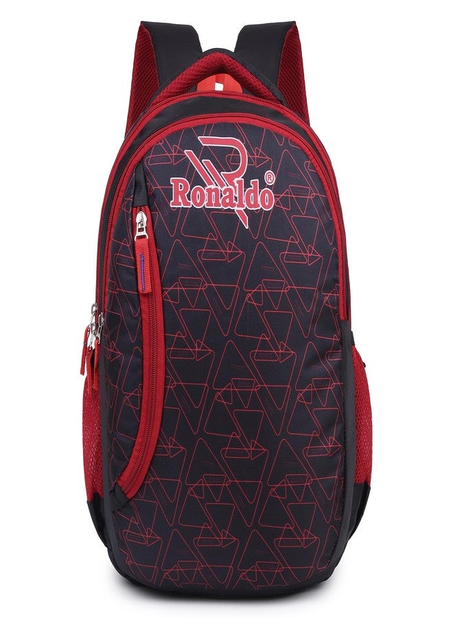 Ronaldo 18 Inch School Bag College Travel Daypack Office Backpack Multi-Purpose Bag - Image 1