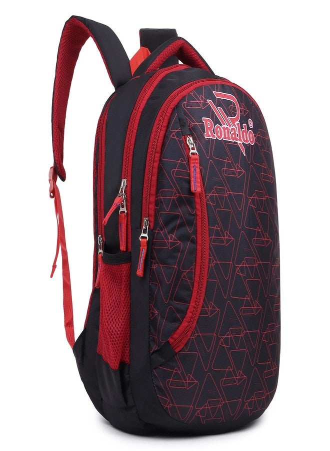 Ronaldo 18 Inch School Bag College Travel Daypack Office Backpack Multi-Purpose Bag - Image 2