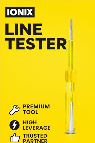 IONIX Plier & Tester Screwdriver Combo | Cutting player | Cutting plier | Pliers | pliers for home, Player tools, Pliers for electrical work, Screwdriver set and combination plier, 2 Pieces, Red - Image 3