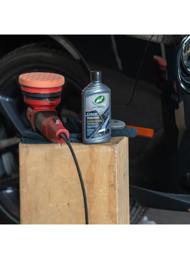 TurtleWax Hybrid Solutions Ceramic Acrylic Black Car Polish - Image 2