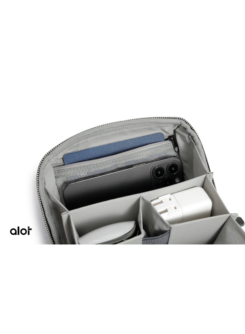 ALot handbag – elegant and durable, with multiple pockets for daily use. Made of premium leather, with a 1-liter capacity, and equipped with a side hand strap for easy carrying. - Image 5