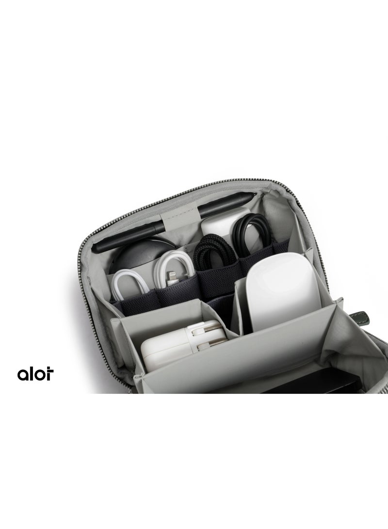 ALot handbag – elegant and durable, with multiple pockets for daily use. Made of premium leather, with a 1-liter capacity, and equipped with a side hand strap for easy carrying. - Image 3