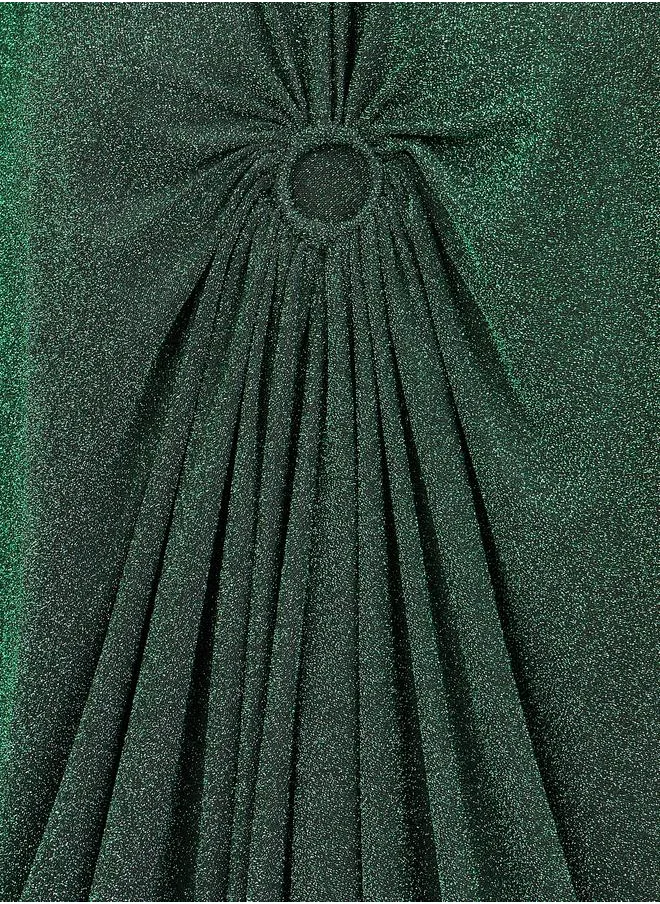 Styli Emerald Caftan Dress