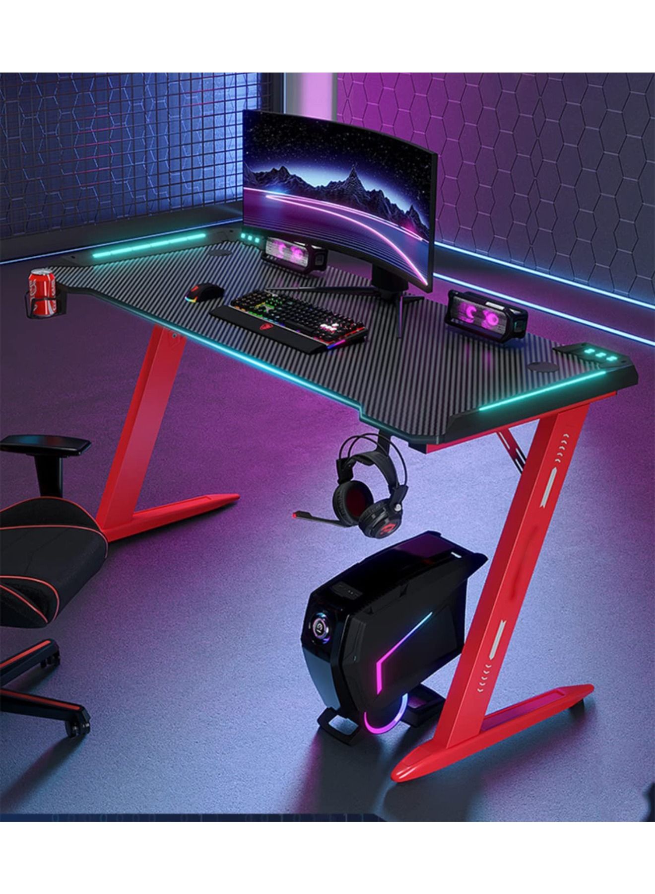 GT-Wheel GT-Wheel Ergonomic Gaming Desk ZA59F88AF6A45A1944E5EZ