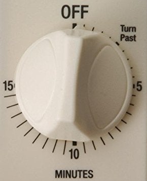 Woods 59712 In-Wall 15 Minute Spring Wound Timer, Light Almond - Image 2