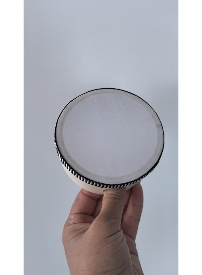 Orff Children's Percussion Toy Kindergarten Early Education Teaching Aids Bell Ring 467810 Inch Imitation Sheepskin Tambourine-Color:4inch Tambourine  - Image 1