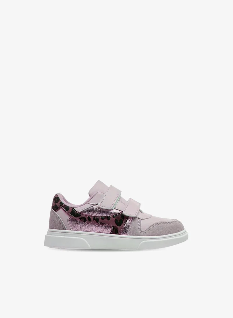 Flora Bella Girls' Sneakers With Hook And Loop Closure