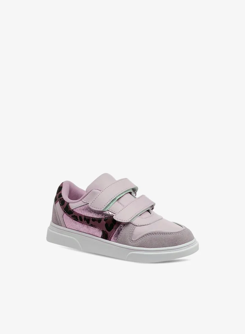 Flora Bella By Shoexpress Beige Flora Bella Girls' Sneakers With Hook And Loop Closure for Women | Best Price UAE