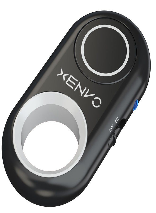 Xenvo زينفو شاتر باج - جهاز تحكم عن بعد لزر الكاميرا - زر سيلفي لاسلكي بلوتوث - متوافق مع آيفون، آيباد، أندرويد، سامسونج، وهواتف جوجل بيكسل، الهواتف الذكية والأجهزة اللوحية - Image 1