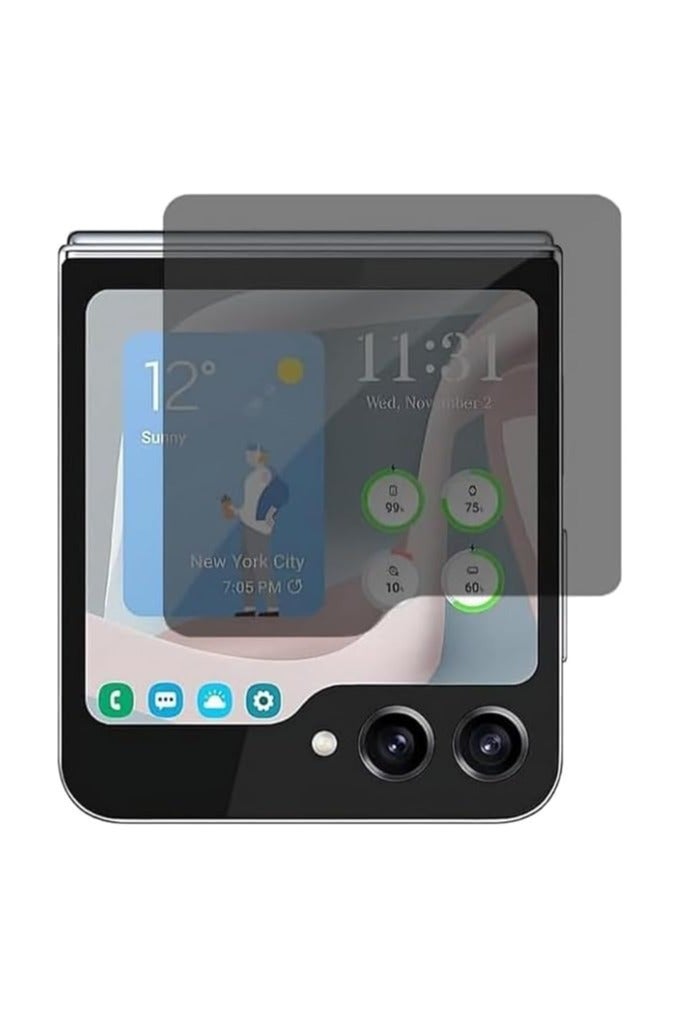 Screen Protector for Samsung Galaxy Z flip 6 Privacy Tempered Glass - Image 1