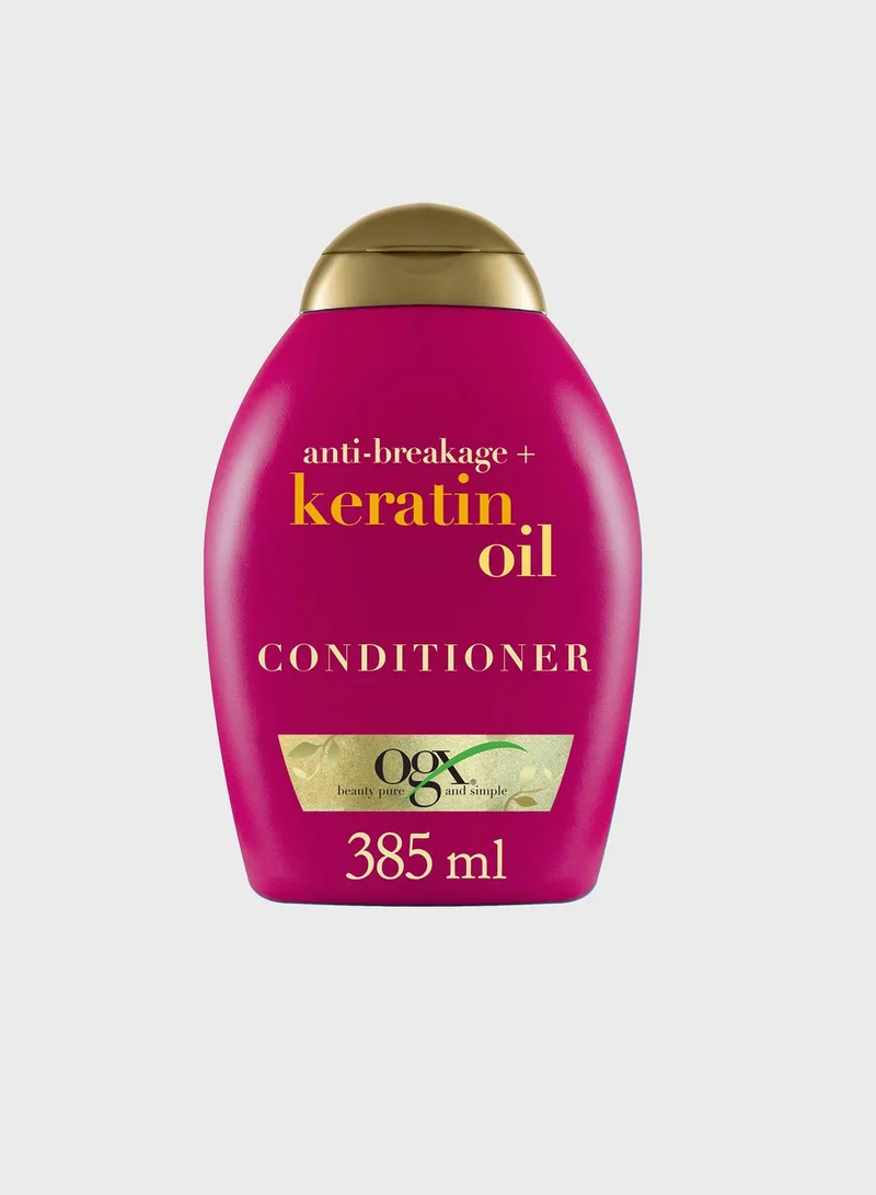 Ogx Conditioner, Strength & Length+ Keratin Oil, New Gentle and PH Balanced Formula