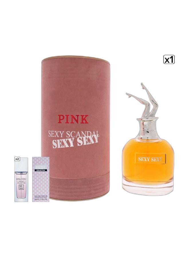 اونليو بيرفيوم كوليكشن مجموعة من 3 عطور اونليو براند (حبة واحدة 100مل من B917 وحبتان 30مل من OLU830-44) - Image 1