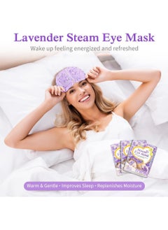 12 Packs Steam Eye Mask,Lavender Hot Compress Self Heating Warm Eye Mask Disposable Heated Sleep Eye Mask for Dry Eyes Dark Circles Relax Comfortable Warming Eye Mask for Home Office Travel - pzsku/ZA59FFF9F7ABC3F2B2C1FZ/45/_/1739788678/2fcb339b-a8a8-46a4-9bb1-5d5e25ebc491