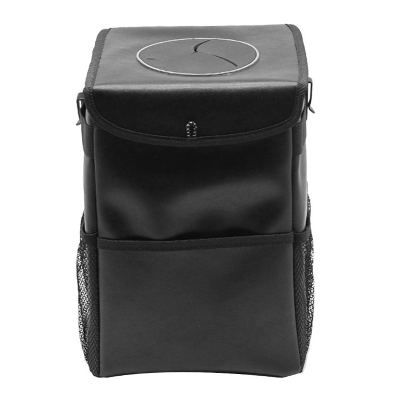 Car Trash Large 20*24*27Cm Waterproof Lining - Odor Control Flip-Top Lid Storage Bin for Vehicle Back Seat Organization - Image 1