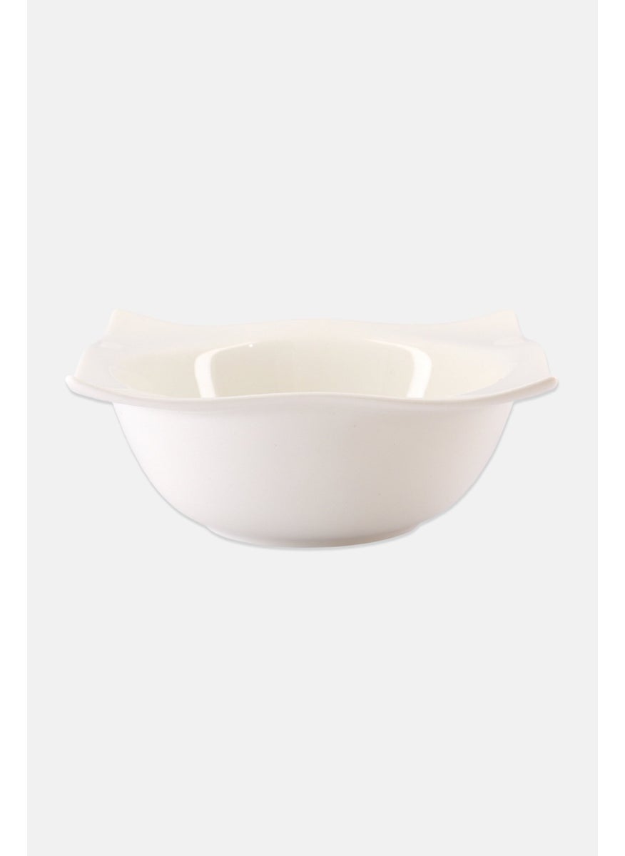Ritzenhoff & Breker Porcelain Via Salad Bowl 18 cm, White  - Image 1