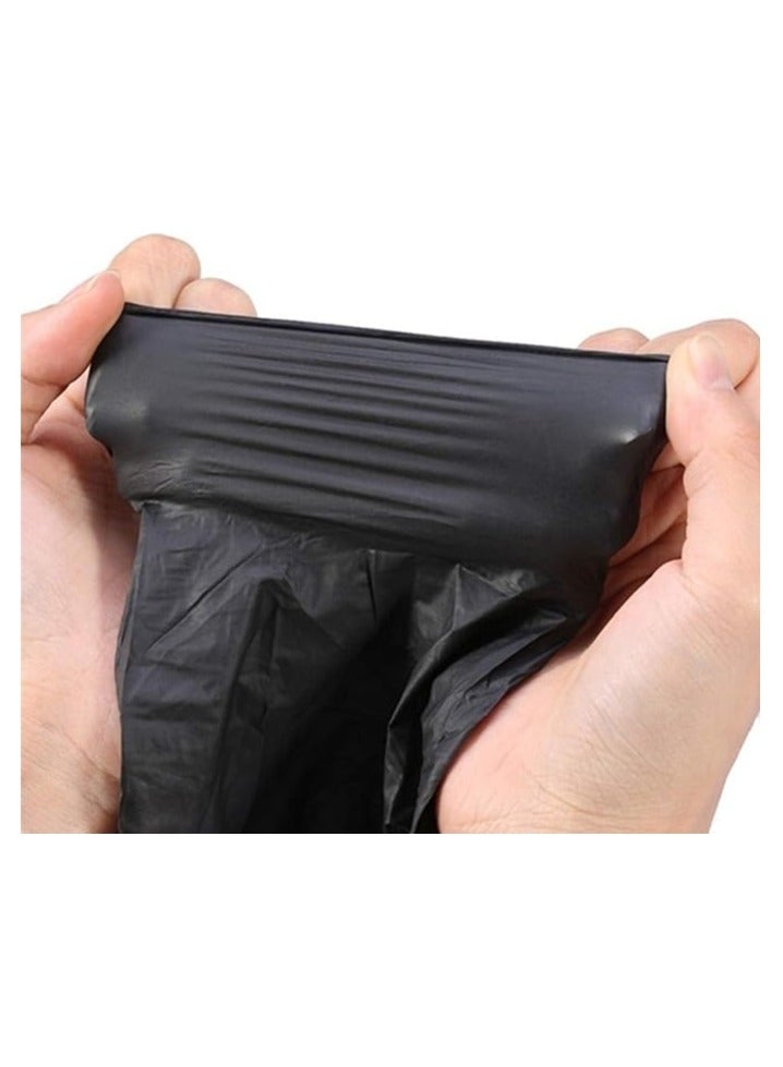 YASHFEEN 100-Piece Medical Powder-Free Vinyl Gloves Black, Medium - Image 5
