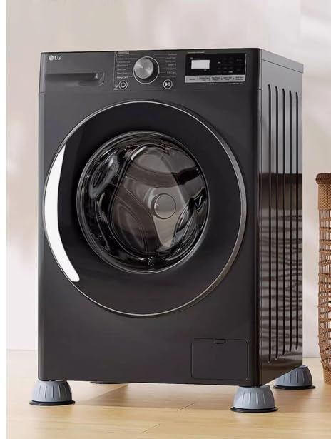 Washing Machine Anti-Vibration Pads Protects Laundry Room Reduces Shaking 4 Pice Washing Machine Door Seal (Anti Vibration Pads)  - Image 4