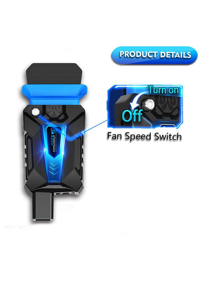 COOLCOLD Portable Low Noise Silent USB Air Extracting Laptop Notebook Cooler Cooling Fan Radiator with Vacuum Fan Four Sleeves for Gaming Daily Use  - Image 3