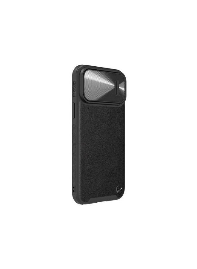 Nillkin Apple iPhone 14 Pro CamShield Leather Case S - black - Image 4