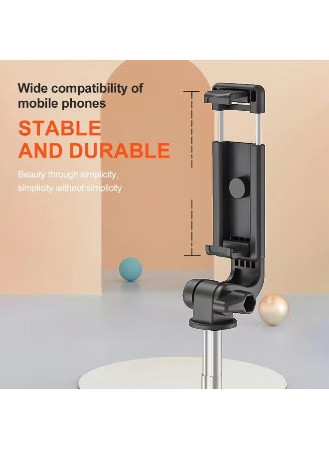 YJ 2-in-1 Phone Tripod Stand and Selfie Stick – Compact and Lightweight Design with 360° Rotation, 220° Adjustable Angle, and Built-in Bluetooth Remote for Easy Photography and Video Shooting - Image 4