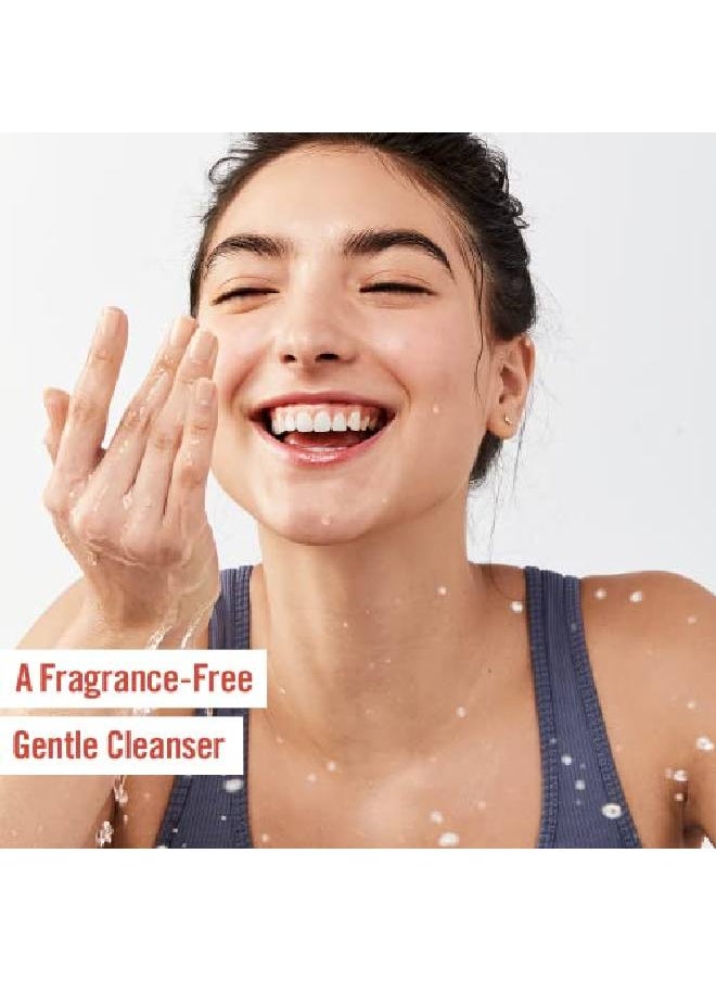 First Aid Beauty Pure Skin Face Cleanser Sensitive Skin Cream Cleanser With Antioxidant Booster Travel Size 2 Oz  - Image 5