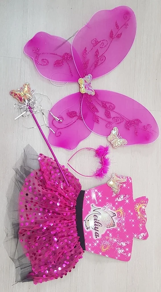 Proithalat Proimport Skirted Butterfly Wing Set (4 Pieces)