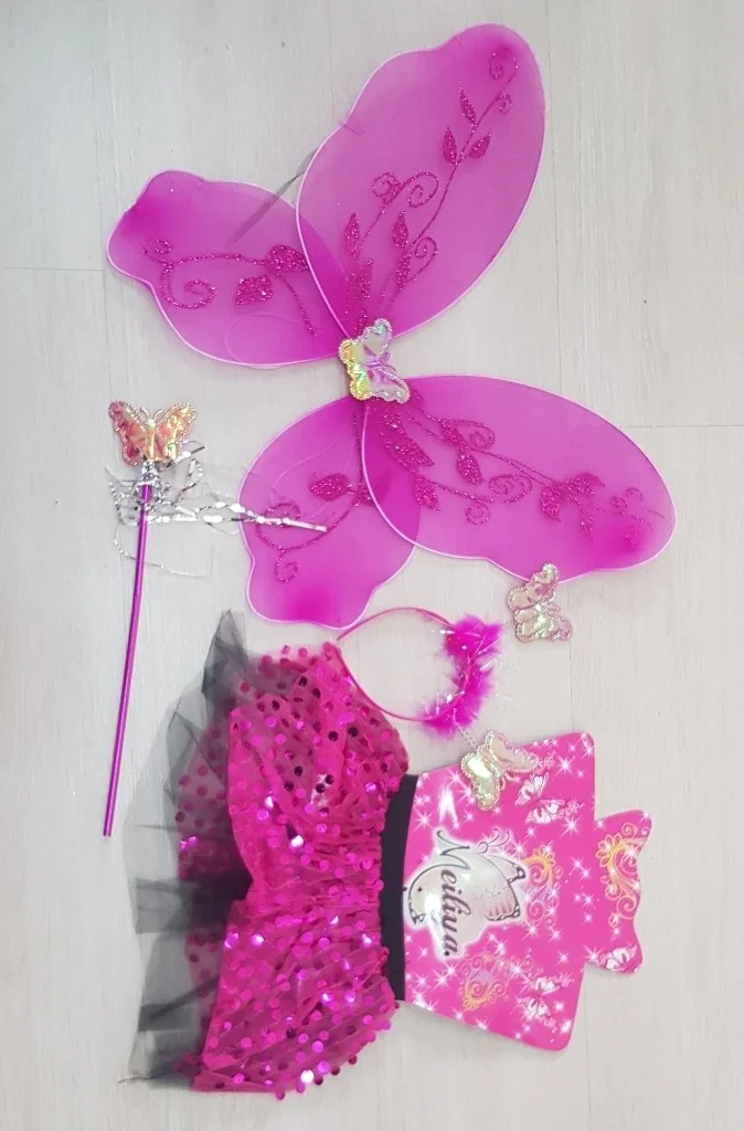 Proithalat Proimport Skirted Butterfly Wing Set (4 Pieces)