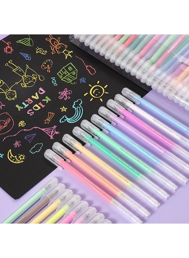 ZZWUAPT Arylic Paint Gel Pens,3D Acrylic Gel Pen,Pastel Pens for Black Paper,Wood,Canvas,Stone,Rock Painting,Glass,Ceramic Surfaces,DIY Crafts Making Art Supplies - Image 4