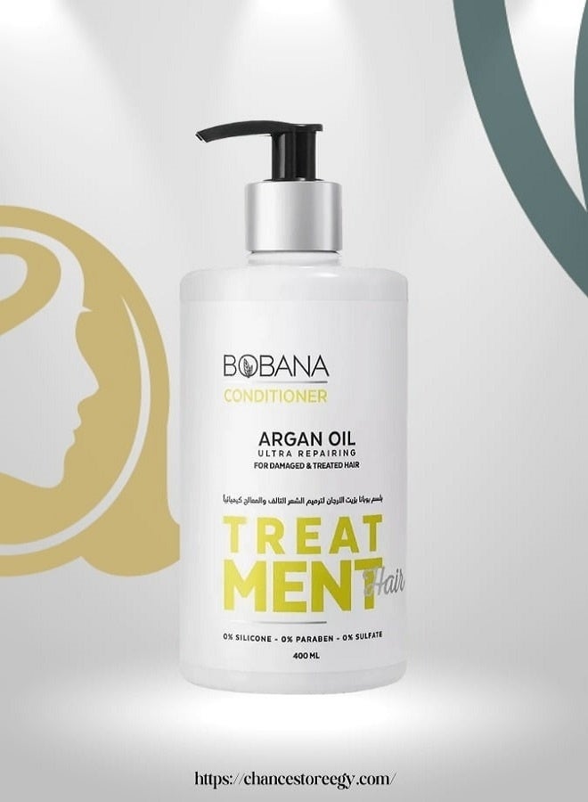 بوبانا بلسم بزيت الأرغان، 400 مل - Image 2