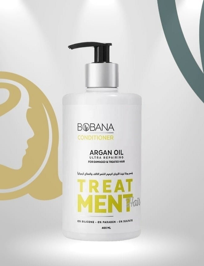 بوبانا بلسم بزيت الأرغان، 400 مل - Image 2