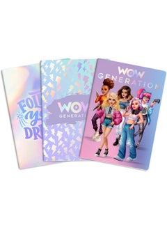 WOW Generation WOW Generation A5Soft Cover Notebooks (Pack of 3)  - Image 2