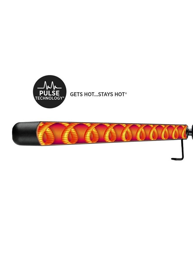 Hot Tools - Black Gold Reversed Tapered Curling Wand Creates Tousled Waves And Curls (114 ¾ In) - Image 1