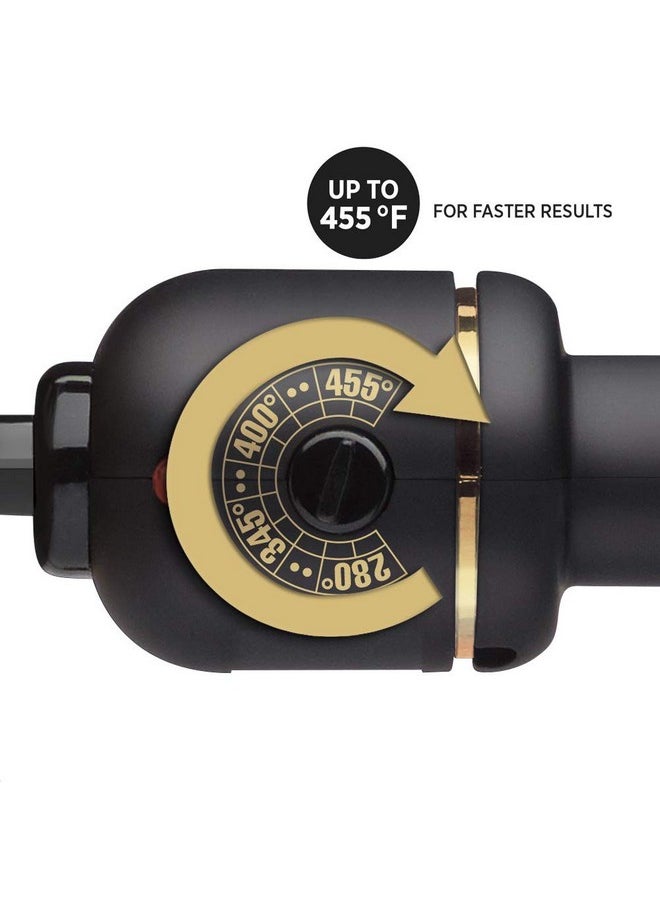 Hot Tools - Black Gold Reversed Tapered Curling Wand Creates Tousled Waves And Curls (114 ¾ In) - Image 1