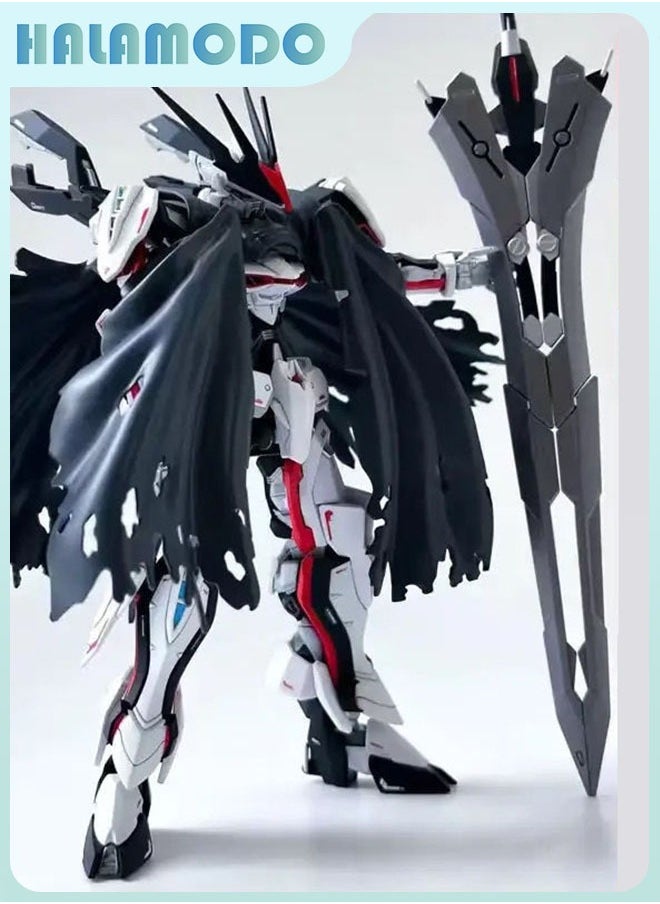 HALAMODO Gundam Xingdong Lord Astray Action Figure Mecha Warrior Assembly Model, with Cape and Water Decals Included, a Super Cool Desktop Decoration, an Assembly Toy Loved by Both Boys and Girls  - Image 2