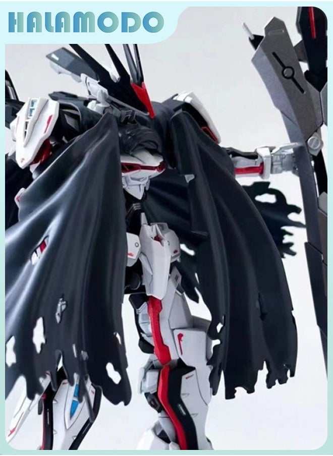 HALAMODO Gundam Xingdong Lord Astray Action Figure Mecha Warrior Assembly Model, with Cape and Water Decals Included, a Super Cool Desktop Decoration, an Assembly Toy Loved by Both Boys and Girls  - Image 3