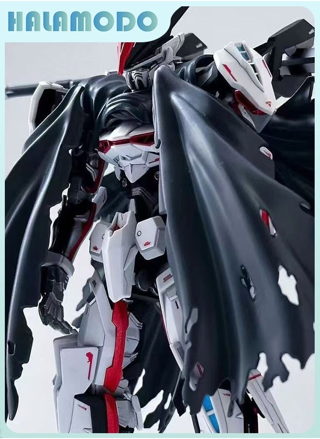 HALAMODO Gundam Xingdong Lord Astray Action Figure Mecha Warrior Assembly Model, with Cape and Water Decals Included, a Super Cool Desktop Decoration, an Assembly Toy Loved by Both Boys and Girls  - Image 1
