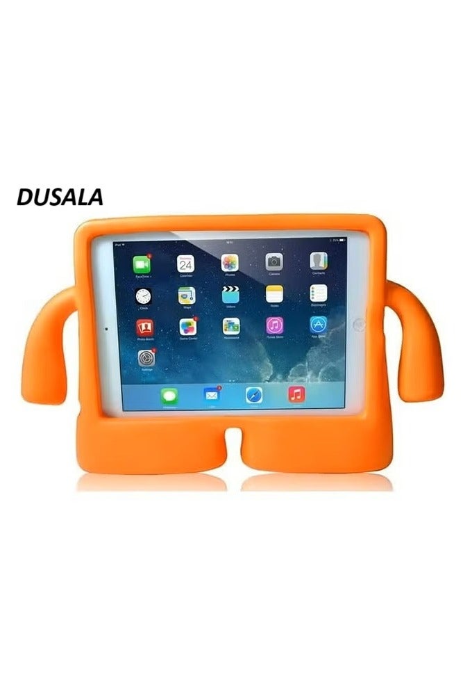 DUSALA Kids Shock‑Proof EVA Case with Handle & Stand for iPad Pro 11 Inch Bright Durable Cover(Orange)