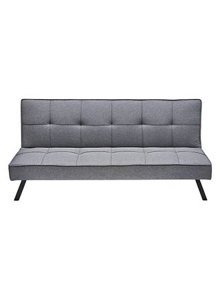 SBF 3-Seater Fabric Sofa Bed with Tufted Design, Sturdy Metal Legs, Convertible Futon for Living Room or Guest Room, Grey - pzsku/ZA5A0ED1E0D7C4F443A46Z/45/_/1736963478/87eb8d23-23e5-49d0-94fe-98efd17606cf