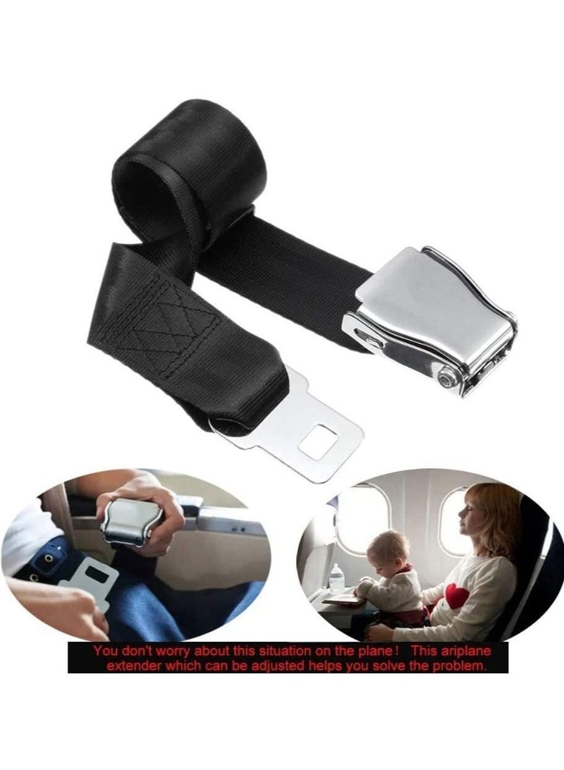 Excefore Airplane Seat Belt Extender, Adjustable Airplane Seat Seat Belt for Your Comfortable Travel (1 Pack) - Image 5