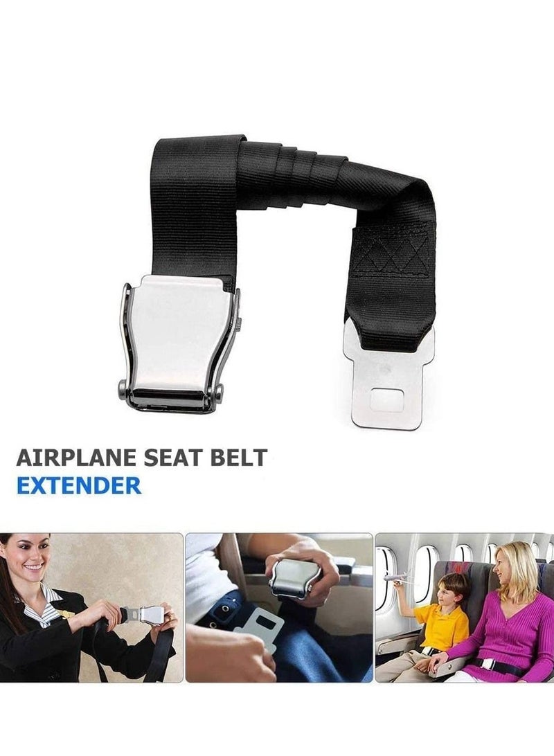 Excefore Airplane Seat Belt Extender, Adjustable Airplane Seat Seat Belt for Your Comfortable Travel (1 Pack) - Image 3