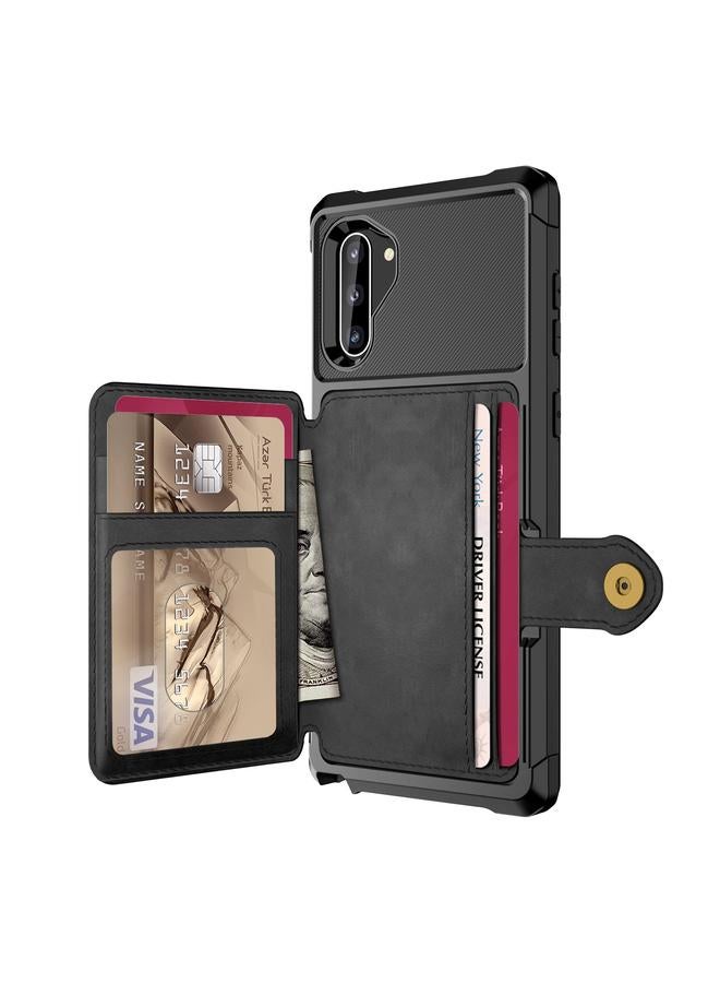 S-TOP Case For Samsung Galaxy Note10 Magnetic Wallet Card Bag Leather Phone Case - Image 2