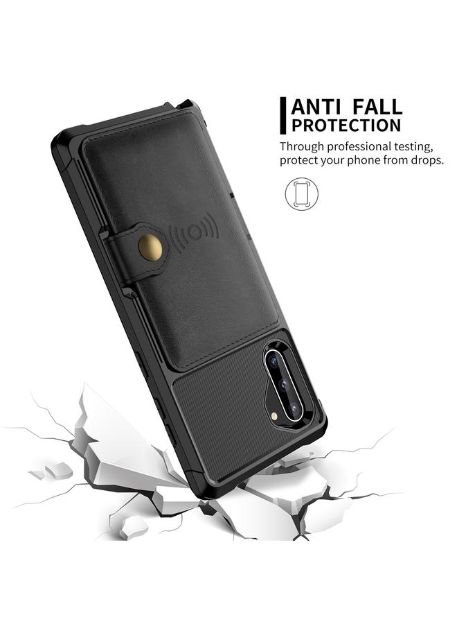 S-TOP Case For Samsung Galaxy Note10 Magnetic Wallet Card Bag Leather Phone Case - Image 4