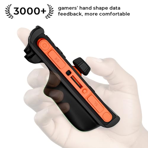 COOWPS P2 Dockable Split Protective Case for Nintendo Switch 2, with Comfort Non-Slip Ergonomic Grip, Magnetic Ring Design & Stable Kickstand, Hard Shell Military-Grade Protection Switch 2 Grip Cover - Image 2