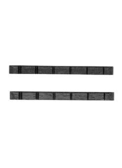 Thoraya 2Pcs Electric Guitar Nut Bone 6 String Pre Slotted Guitar Nut Replacement for Strat Black  - Image 1