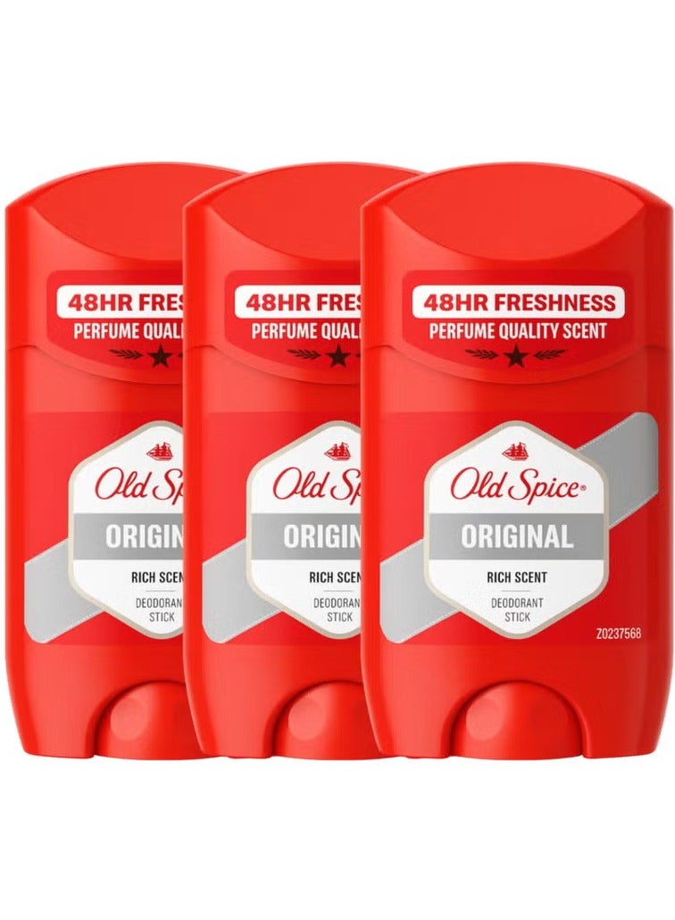 أولد سبايس مزيل العرق الأصلي، 3 × 50 مل - Image 1