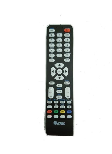 KMC LED LCD Remote Control White