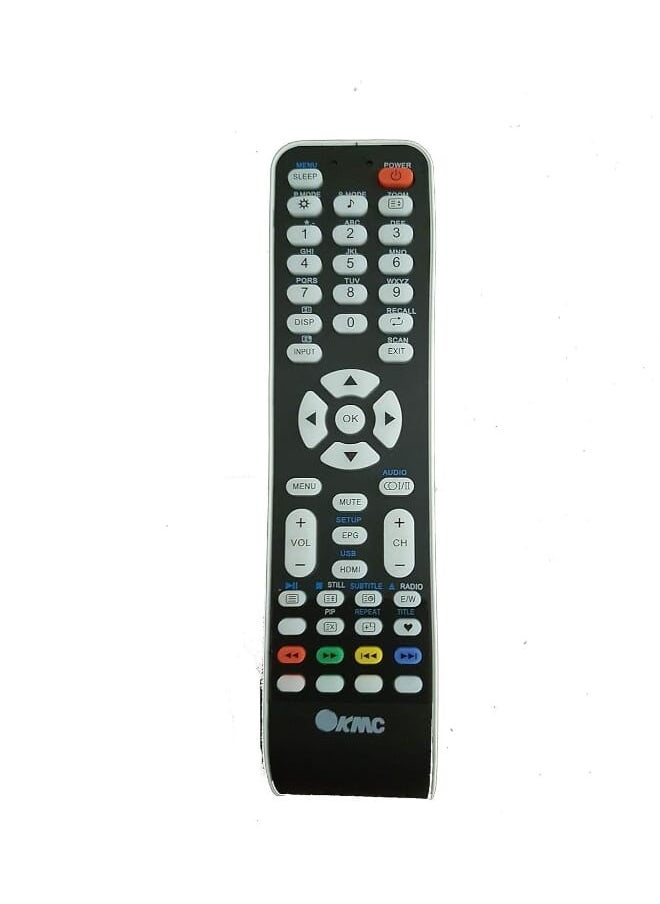 KMC - KMC LED LCD Remote Control White - Image 1