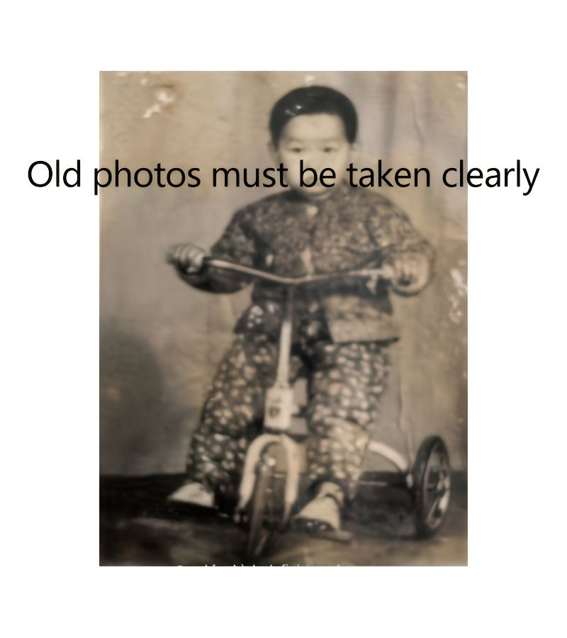 Old Photo Restoration Kit 4 Inches Black And White For Blurry Cracked Discolored Peeling Faded Damaged Photos - Image 2