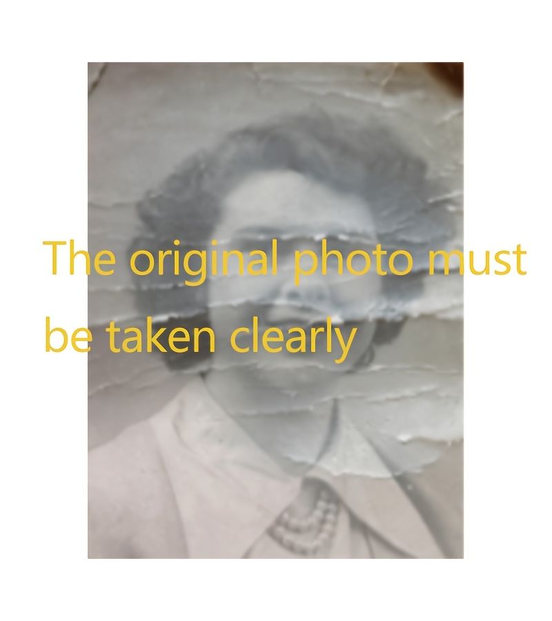 Old Photo Restoration Kit 4 Inches Black And White For Blurry Cracked Discolored Peeling Faded Damaged Photos - Image 5